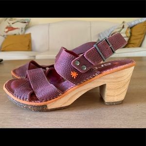 Art Brand Wood Heels